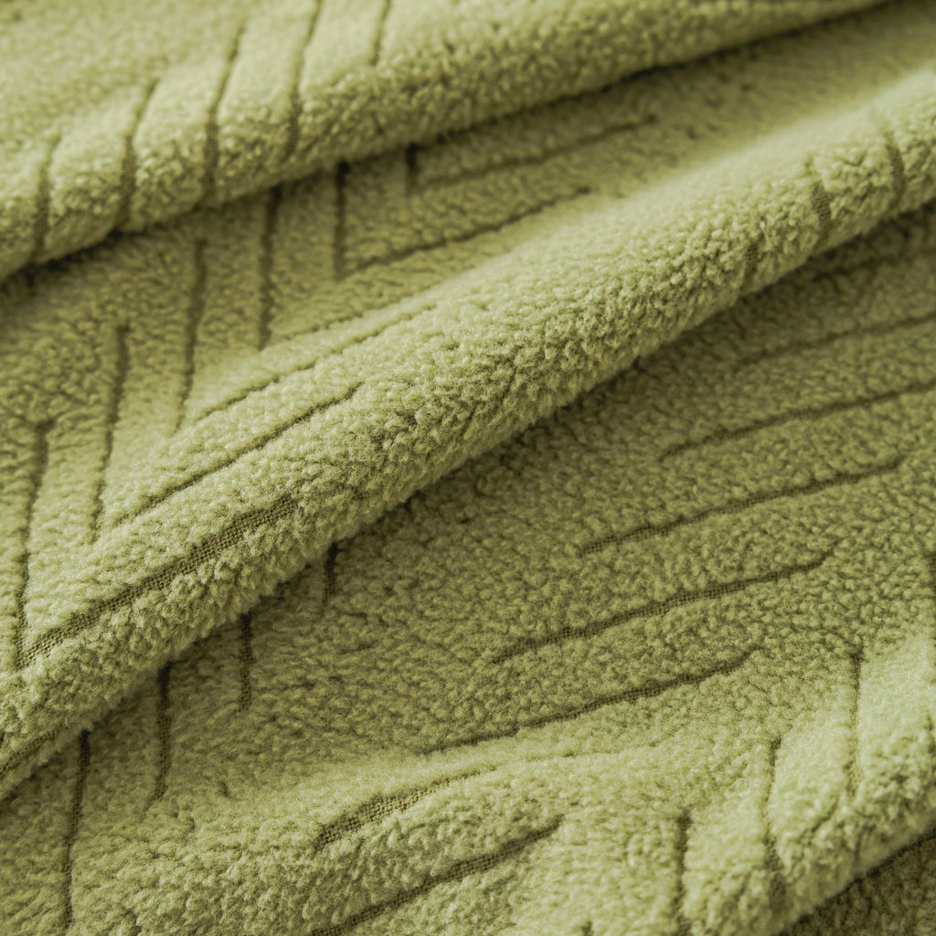 High Stretch Herringbone Textured Slipcover for Standard & L-Shaped Sectional Couches