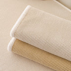 Washable Sofa Throw Pad, Non-Slip Sofa Mat Cozy Couch Slipcover with Soft Furry Trim