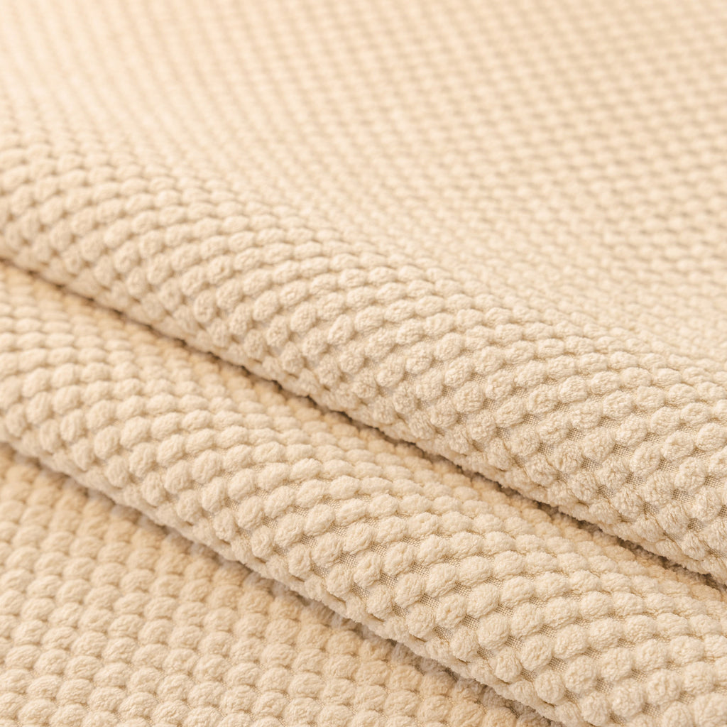 Washable Sofa Throw Pad, Non-Slip Sofa Mat Cozy Couch Slipcover with Soft Furry Trim