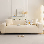 High Stretch Herringbone Textured Slipcover for Standard & L-Shaped Sectional Couches