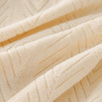 High Stretch Herringbone Textured Slipcover for Standard & L-Shaped Sectional Couches