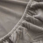 High Stretch Herringbone Textured Slipcover for Standard & L-Shaped Sectional Couches