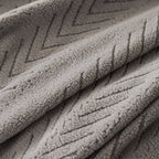 High Stretch Herringbone Textured Slipcover for Standard & L-Shaped Sectional Couches