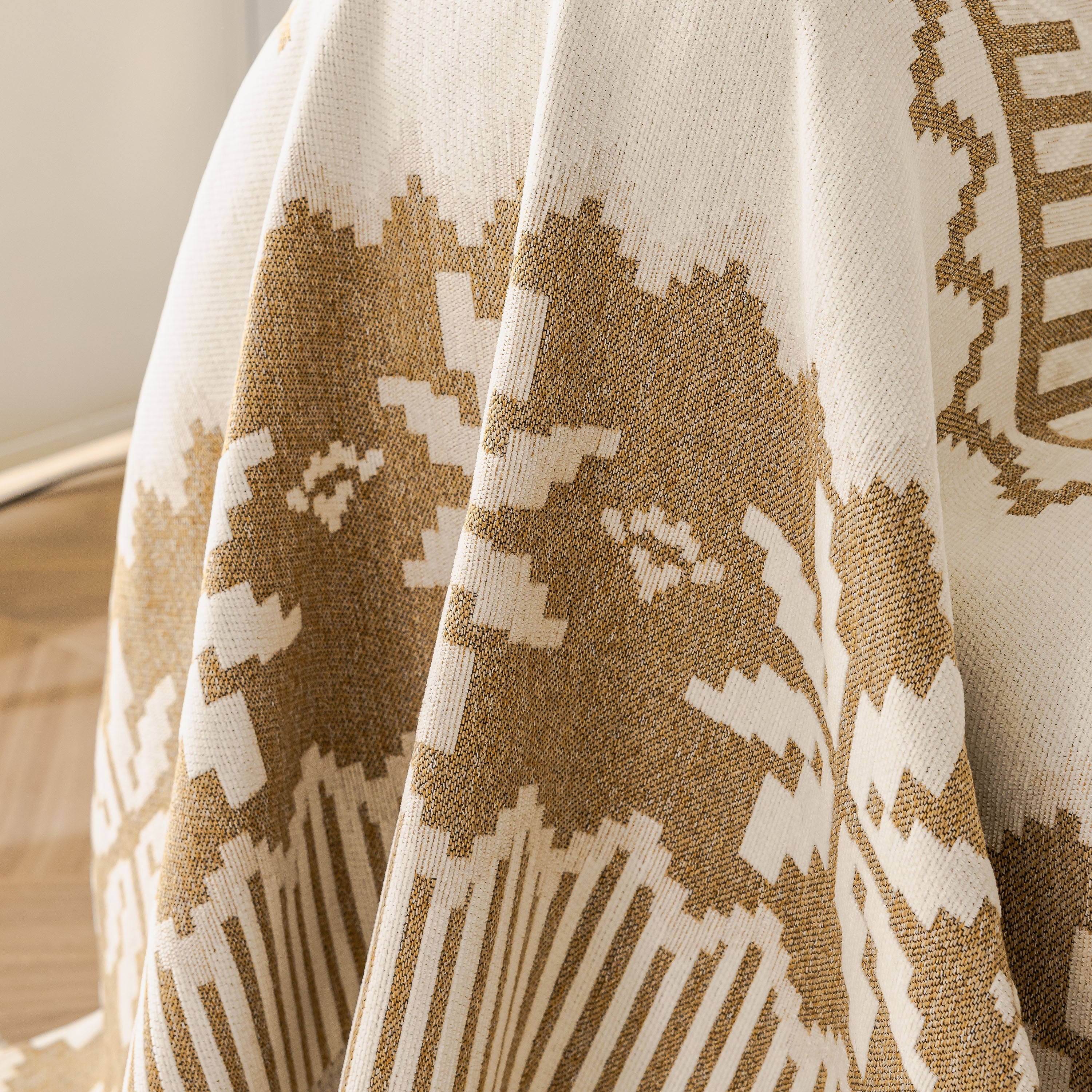 Thick Jacquard Couch Cover for Sectional Sofas, Cozy Washable Sofa Cover Throw Blanket