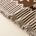 Thick Jacquard Couch Cover for Sectional Sofas, Cozy Washable Sofa Cover Throw Blanket