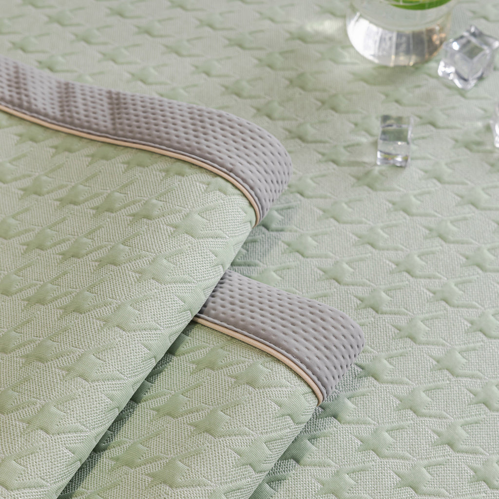 Houndstooth Ice Silk Breathable Sofa Cover, Modern Non-Slip Summer Couch Protector