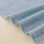 Durable Cooling Couch Cover for Dogs Textured Chic Leaf Summer Throw Cover Blanket