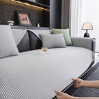 Non-Slip Cooling Breathable Couch Protector Towel, Lightweight Slipcover for Sofas