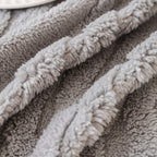 Modern 3D Water Ripple Sofa Cover, Non-Shedding Cream Style Furniture Protector Throw