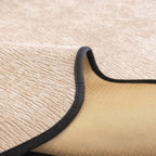 Chenille Couch Cover with Scalloped Edge, Non-Slip Modular Slipcover Sectional