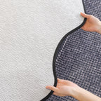 Chenille Couch Cover with Scalloped Edge, Non-Slip Modular Slipcover Sectional