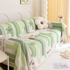 Chenille Sofa Cover Throw, Smile Couch Cover Blanket Throws for Couches, Soft Sofa Towel