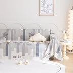 Chenille Sofa Cover Throw, Smile Couch Cover Blanket Throws for Couches, Soft Sofa Towel
