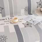 Chenille Sofa Cover Throw, Smile Couch Cover Blanket Throws for Couches, Soft Sofa Towel