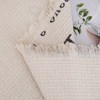 Chenille Sofa Cover Throw, Smile Couch Cover Blanket Throws for Couches, Soft Sofa Towel