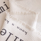 Chenille Sofa Cover Throw, Smile Couch Cover Blanket Throws for Couches, Soft Sofa Towel
