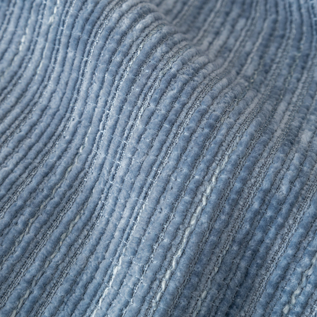 Plush Solid Color Striped Sofa Cover, Washable Non-Slip Textured Couch Seat Pad