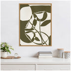 Sylvie Bound by Beauty 9 Framed Canvas by Shatha Al Dafai