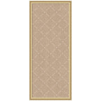 Pinboard Beige Lattice Pattern