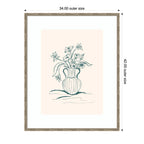 Framed Art Garden Floral by Kate Aurelia Holloway