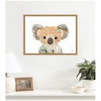 Koala by Madeline Jeppesen Framed Canvas Wall Art Print
