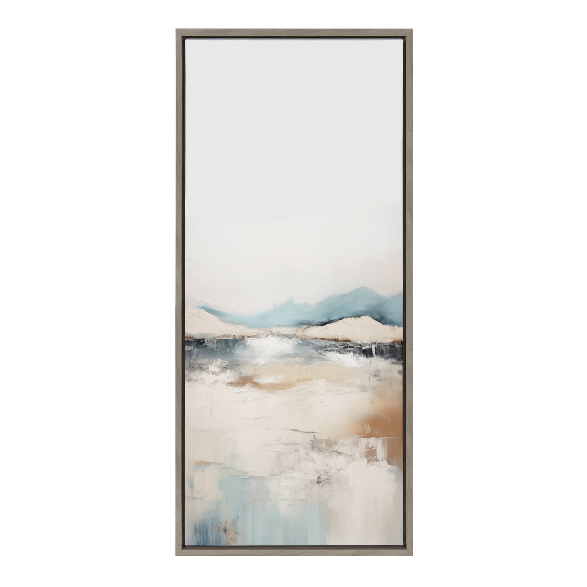 Sylvie Tranquil Landscape IV Framed Canvas by Amy Lighthall