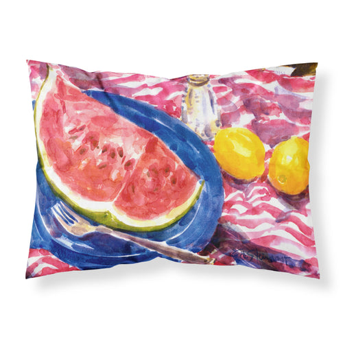 'Caroline'S Treasures 6028Pillowcase Watermelon Moisture Wicking Fabric Standard Pillowcase, Large, Multicolor'