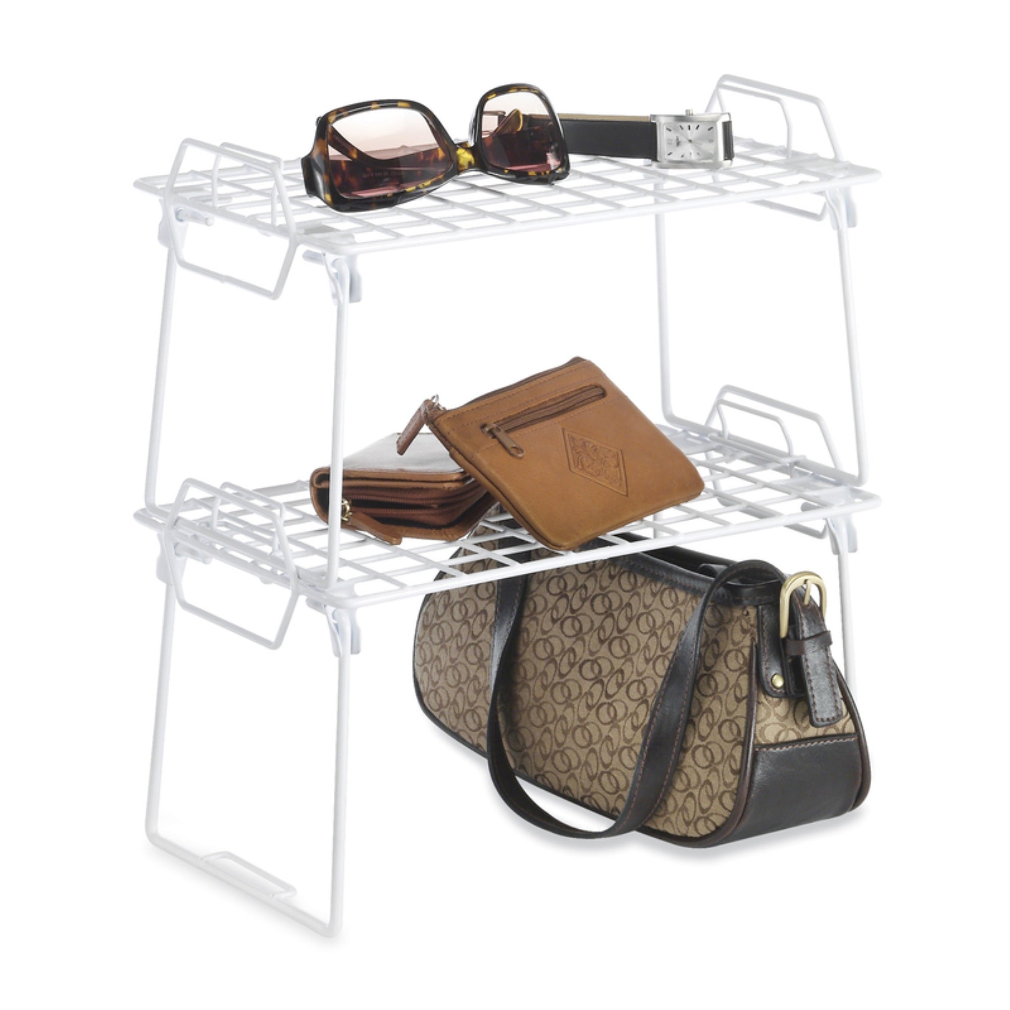 STACKABLE SHELF WHT 7H (Pack of 1)