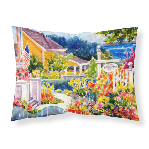 'Caroline'S Treasures 6032Pillowcase Seaside Beach Cottage Moisture Wicking Fabric Standard Pillowcase, Large, Multicolor'