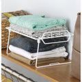 STACKABLE SHELF WHT 8H (Pack of 1)