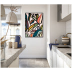 Fanciful Ficus Expansion by Alicia Bock Framed Canvas Wall Art Print