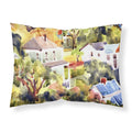 'Caroline'S Treasures 6046Pillowcase Houses Moisture Wicking Fabric Standard Pillowcase, Large, Multicolor'