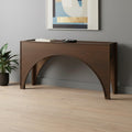 55 Brown Wood Console Table