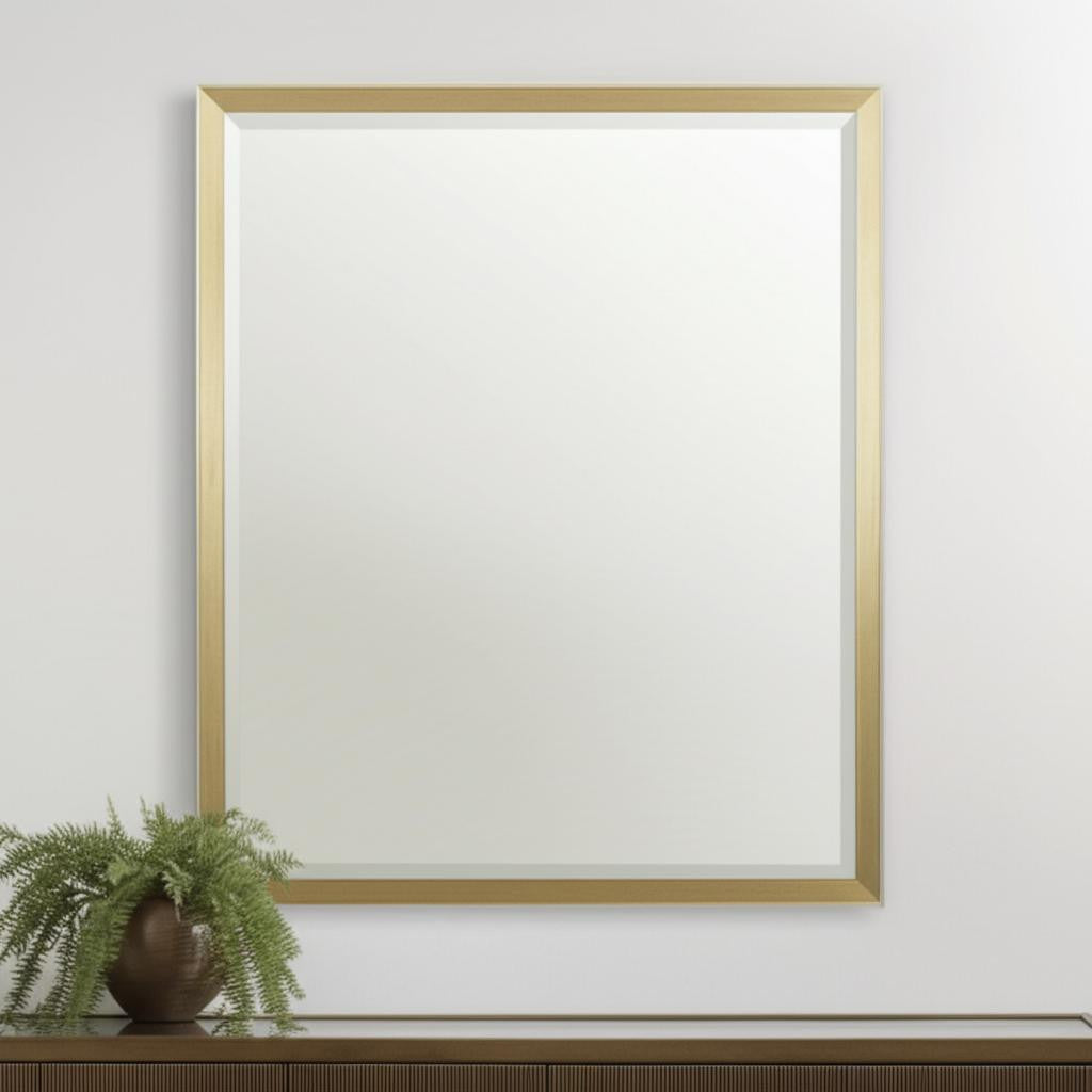 30 Gold Accent Mirror