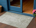3 X 5 Linen Abstract Washable Indoor Outdoor Area Rug