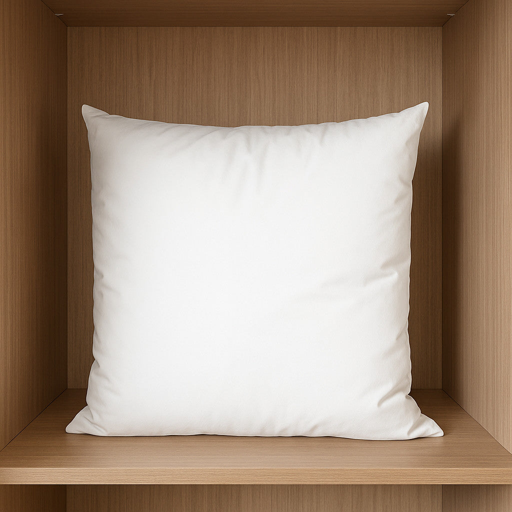 20 White Cotton Throw Pillow Insert