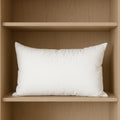 13 X 21 White Lumbar Cotton Throw Pillow Insert