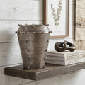 9 Silver Metal Table Vase