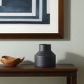 8 Black Tulip Metal Table Vase