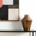13 Antiqued Bronze Metal Table Vase