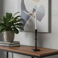 11 Black Metal Tabletop Taper Candlestick