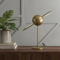 16 Gold Iron Solar System Tabletop Sculpture