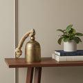6 Gold Metal Decorative Wall Sculpture