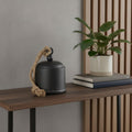 7 Black Metal Decorative Wall Sculpture