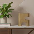 10 Brass Aluminum Tabletop Sculpture