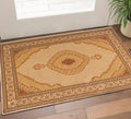 2 X 5 Beige And Cream Moroccan Area Rug