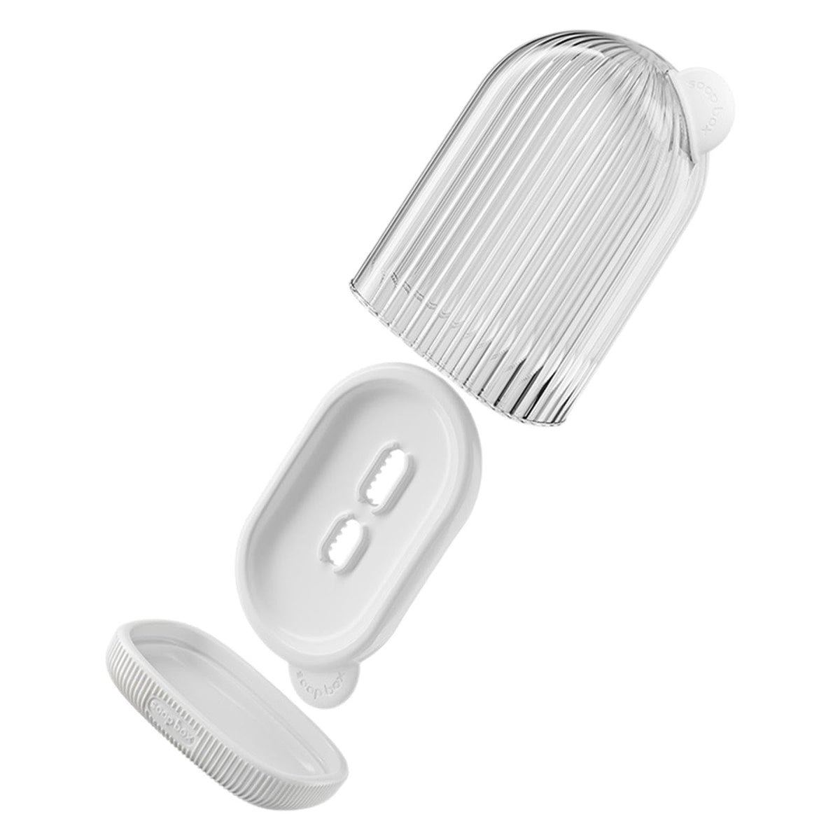 viooko Travel Soap Container Soap Bar Holder with Lid Easy Clean Bathroom Soap Dish| Bath | Soap Dishes & Dispensers| Soap Dishe
