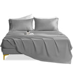 Cozysmile California King Sheet Set - 4 Piece Silky Soft Breathable Bed Sheet & Pillowcase Set, 16'' Deep Pocket Hotel Luxury Wr