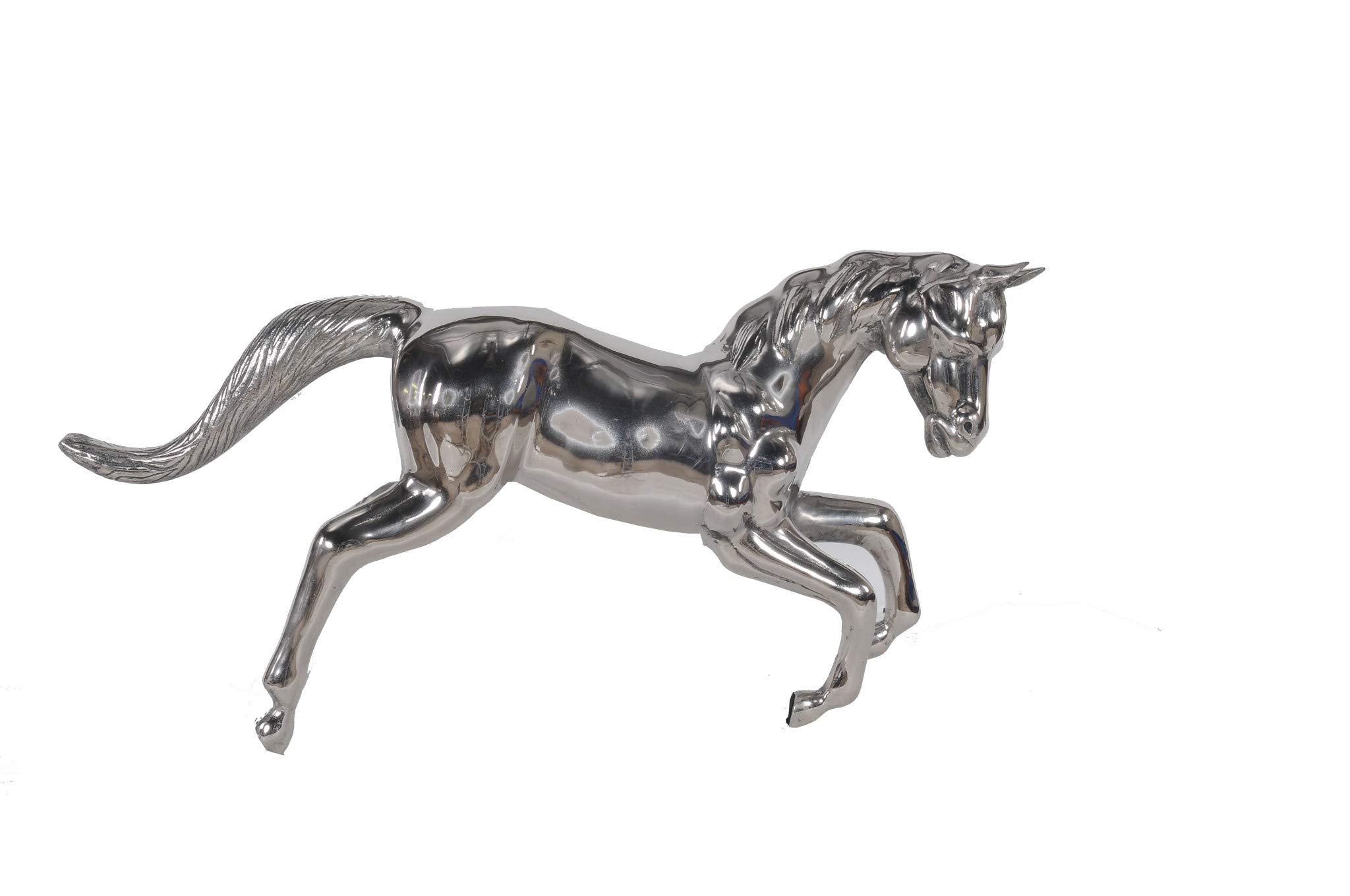 HomeRoots Multiple Colors Metal 8' x 35' x 19' Large - Horse Statue