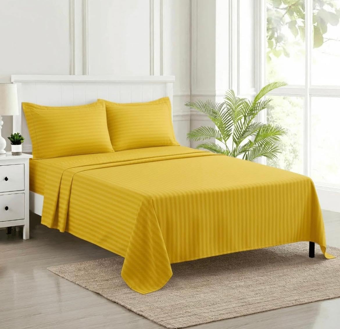 Goldzen Super Soft Glace Cotton King Size Ac Comforter Ii Blanket Ii Duvet For Double Bed With 1 Flat Bedsheet And 2 Pillow Cove